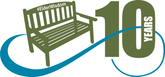 #ElderWisdom 10 Years Logo